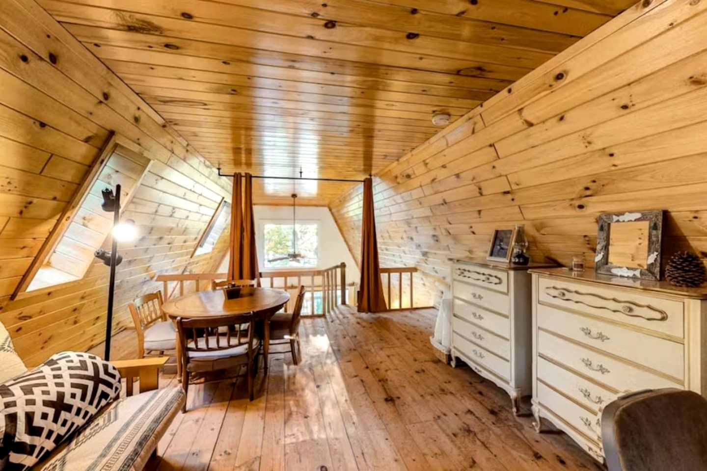 Heavenly Lake A-Frame with Modern Interior in Maine