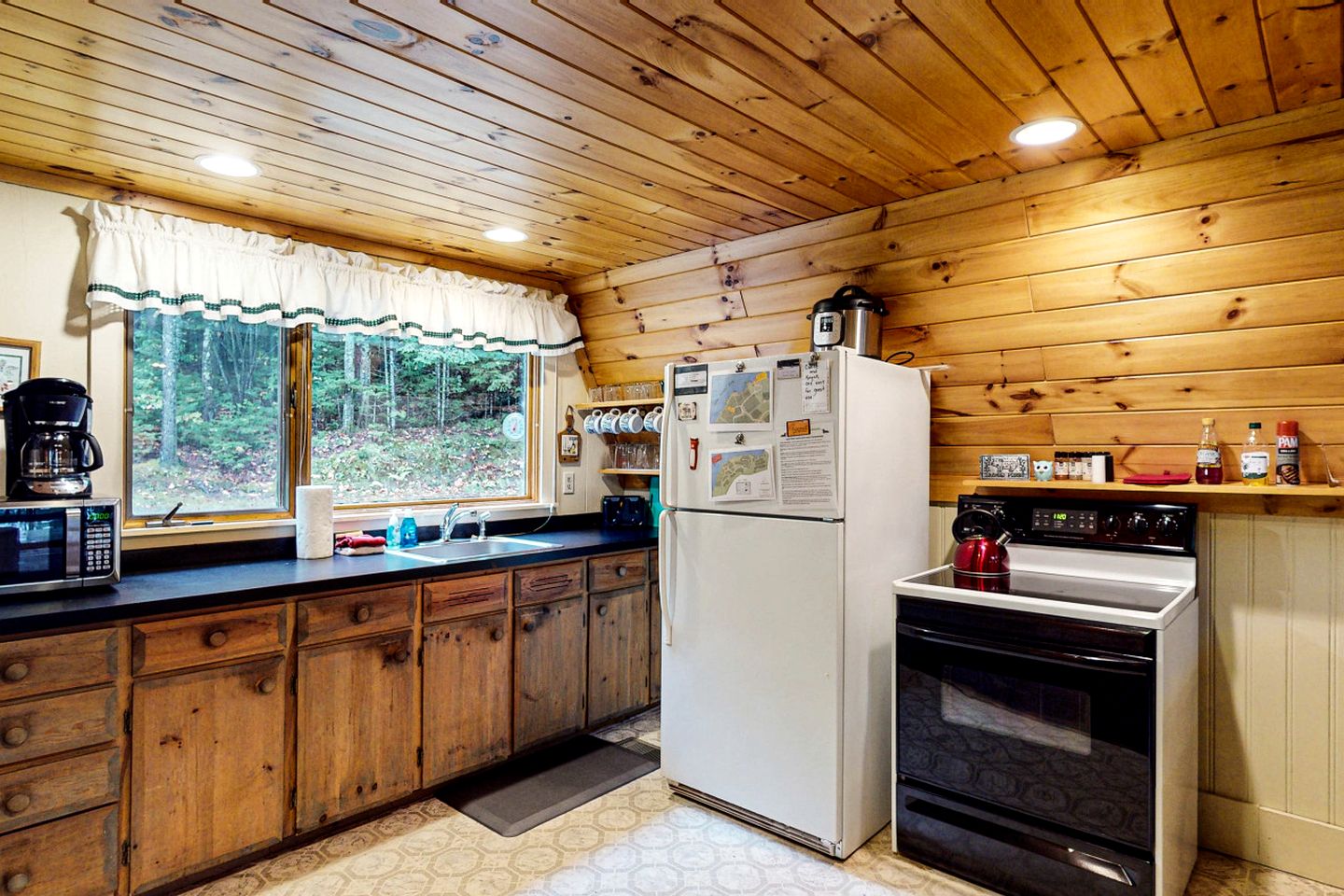Heavenly Lake A-Frame with Modern Interior in Maine