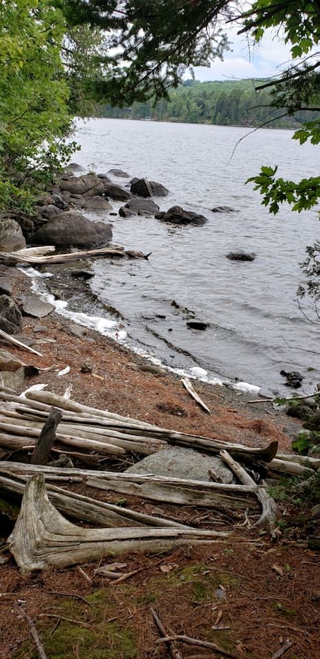 Heavenly Lake A-Frame with Modern Interior in Maine