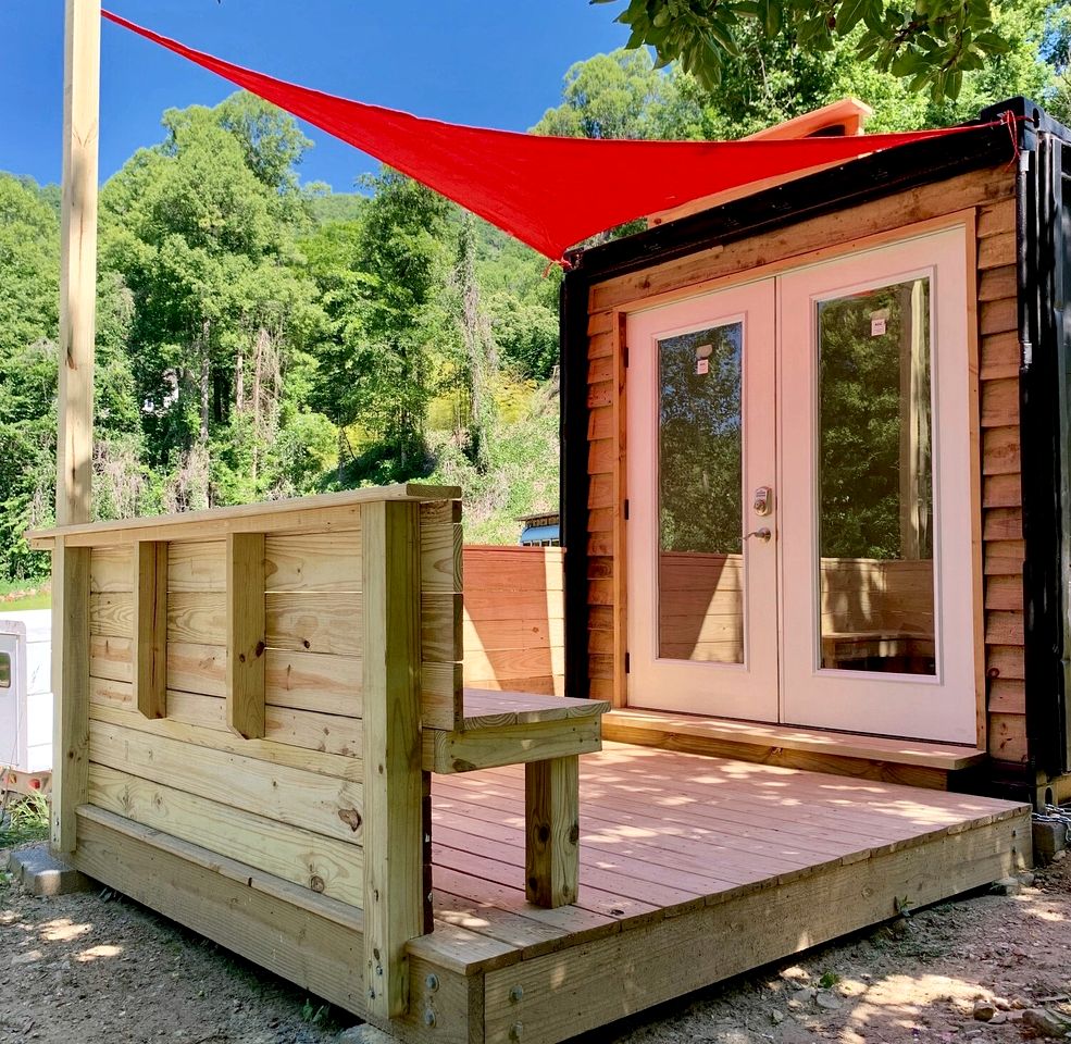 Incredible Superhero-Themed Container near Bryson City, North Carolina