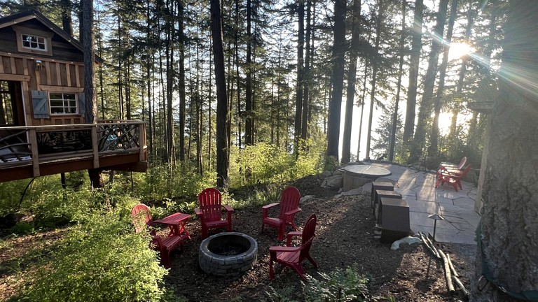 Tree Houses (United States of America, Lummi Island, Washington)