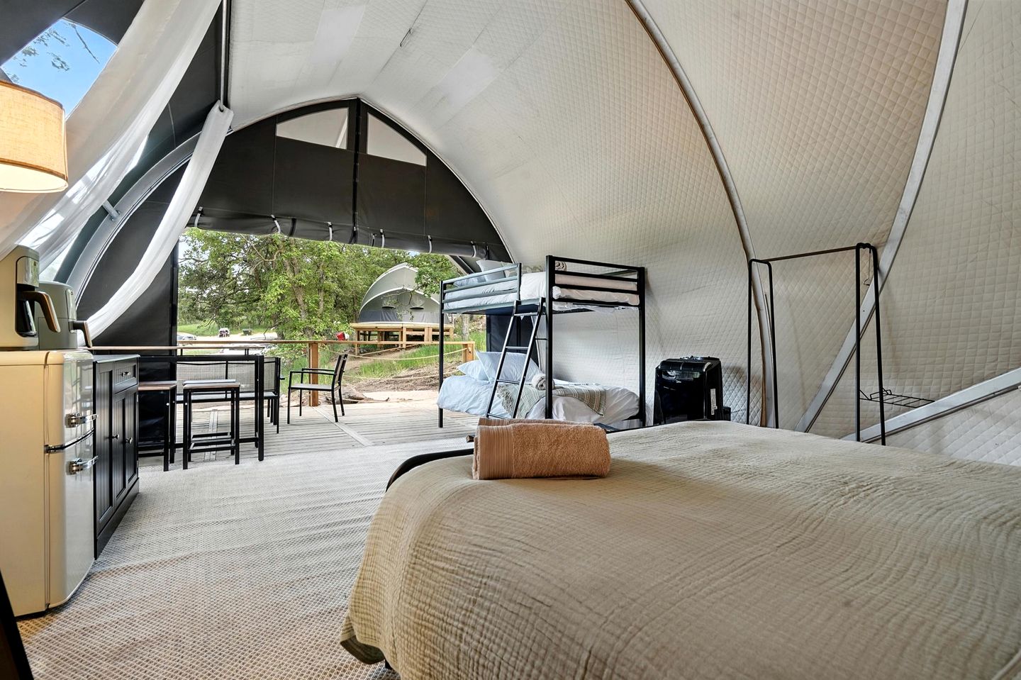 Secluded Glamping Tent with Forest Trails near Mt. Rushmore in the Black Hills, South Dakota