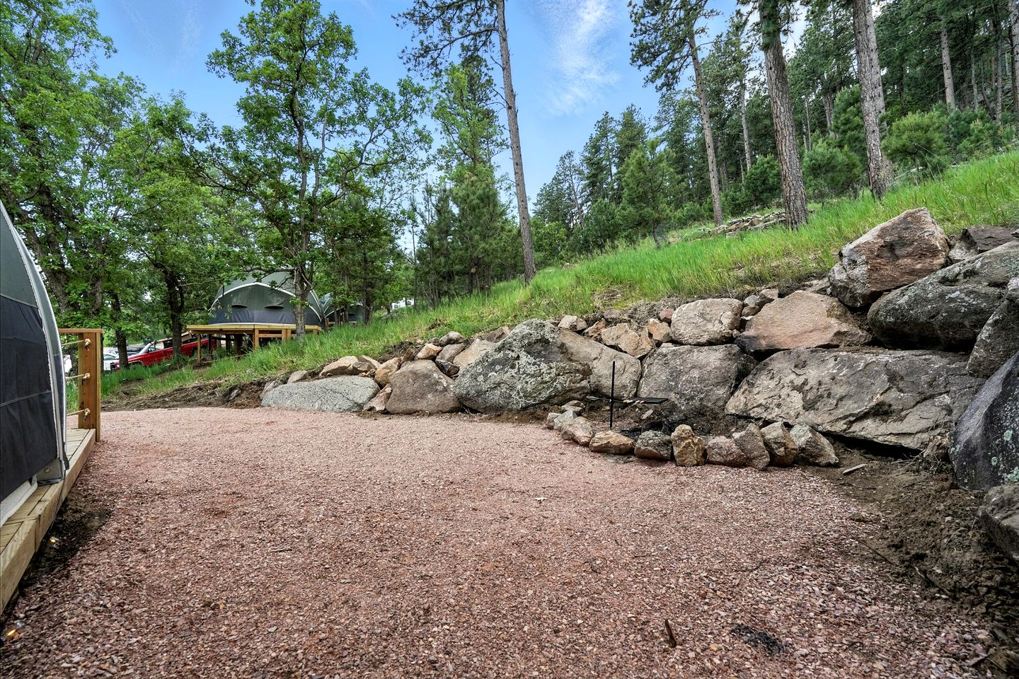 Secluded Glamping Tent with Forest Trails near Mt. Rushmore in the Black Hills, South Dakota