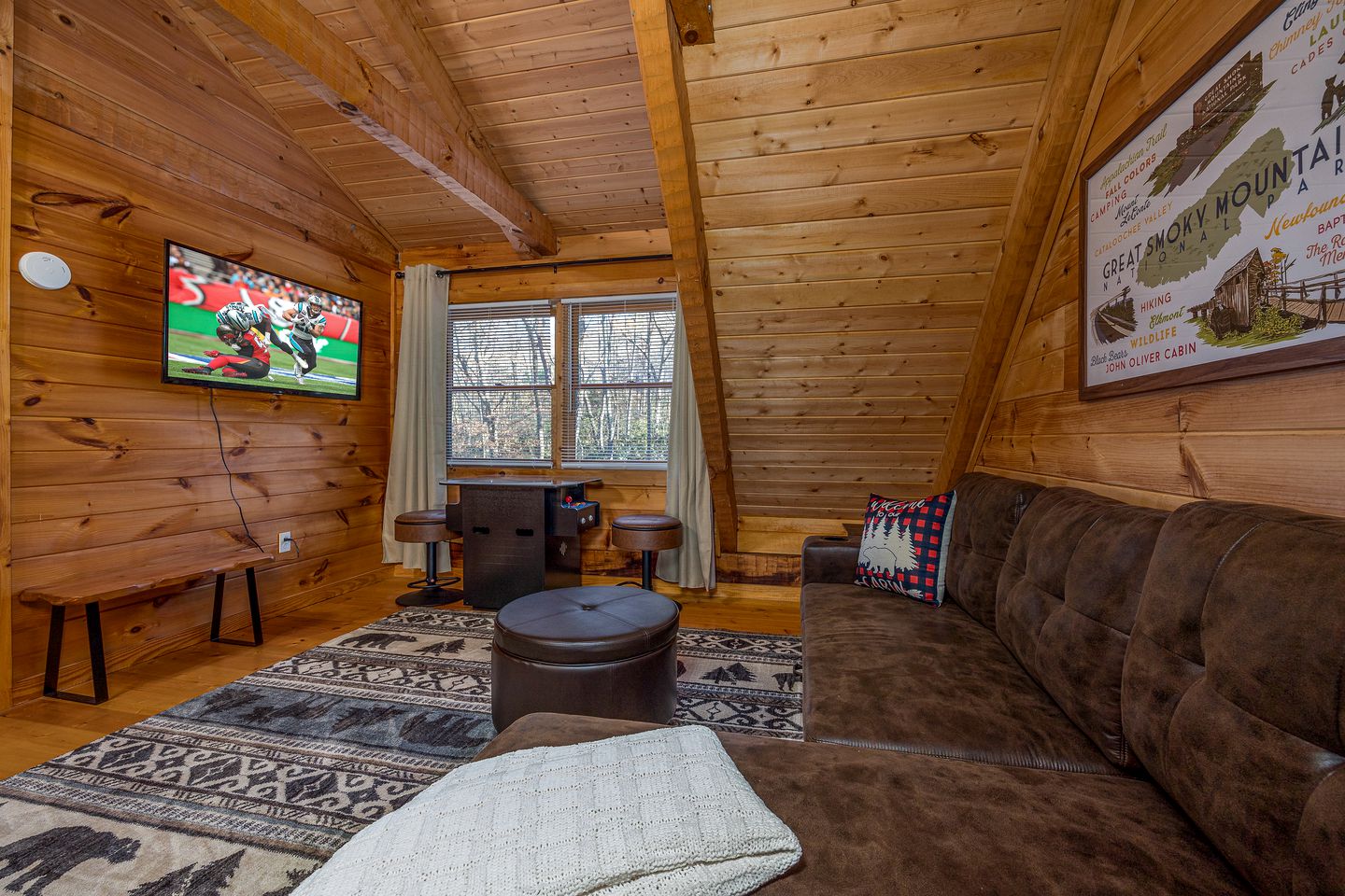 Rustic-Chic Tennessee Glamping Hideaway with Hot Tub in Cosby