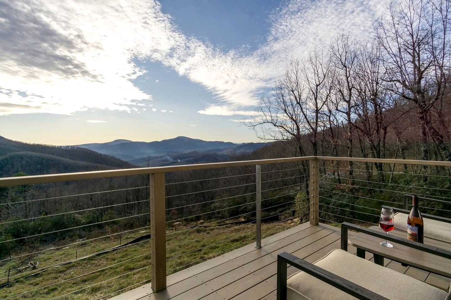 Stunning Modern Mountain Home with Wrap-Around Deck and Million-Dollar Views Near Downtown Black Mountain, NC