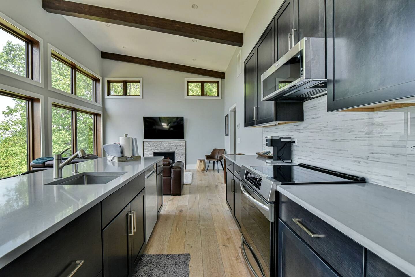 Stunning Modern Mountain Home with Wrap-Around Deck and Million-Dollar Views Near Downtown Black Mountain, NC