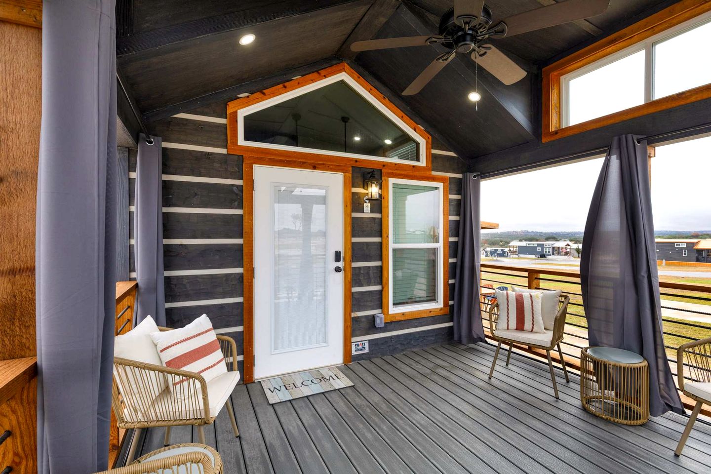Inviting Tiny Home Retreat with Resort-Style Amenities Near Fredericksburg, TX