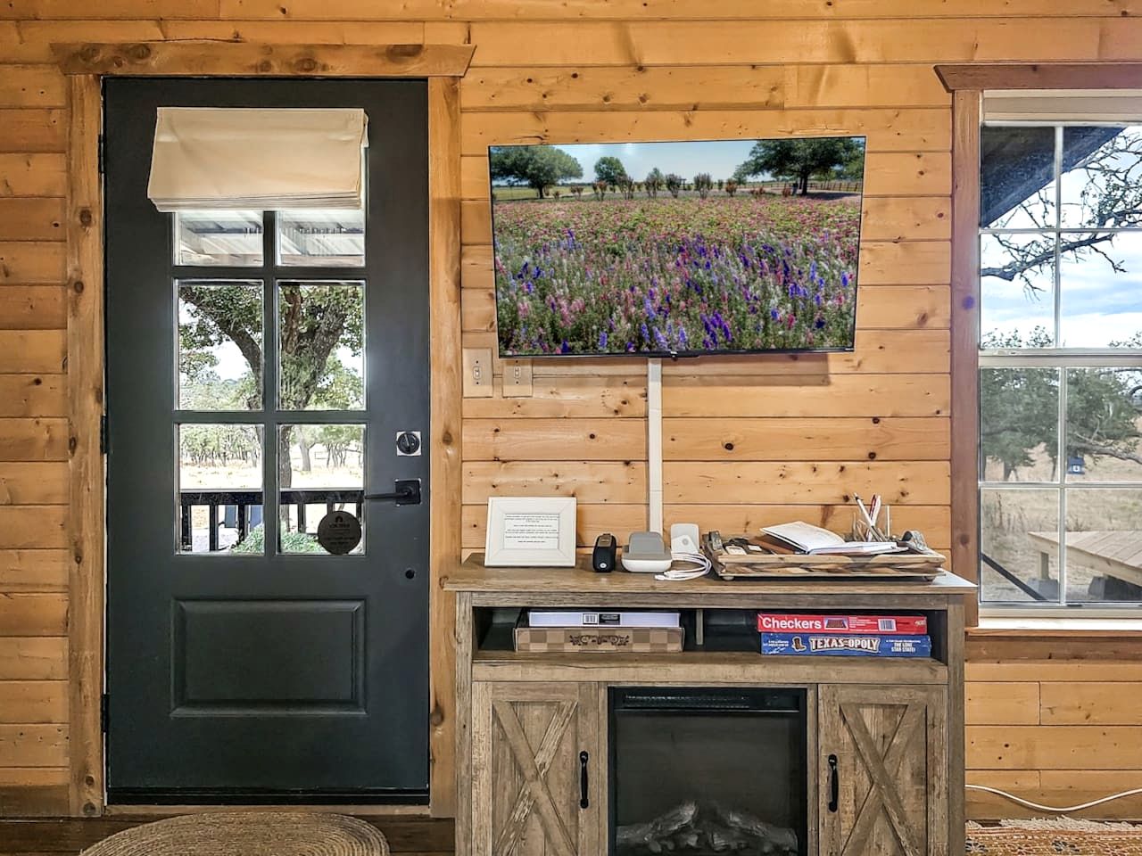 Rustic-Chic Hill Country Retreat with Stargazing Deck & Tank Pool near Fredericksburg, Texas