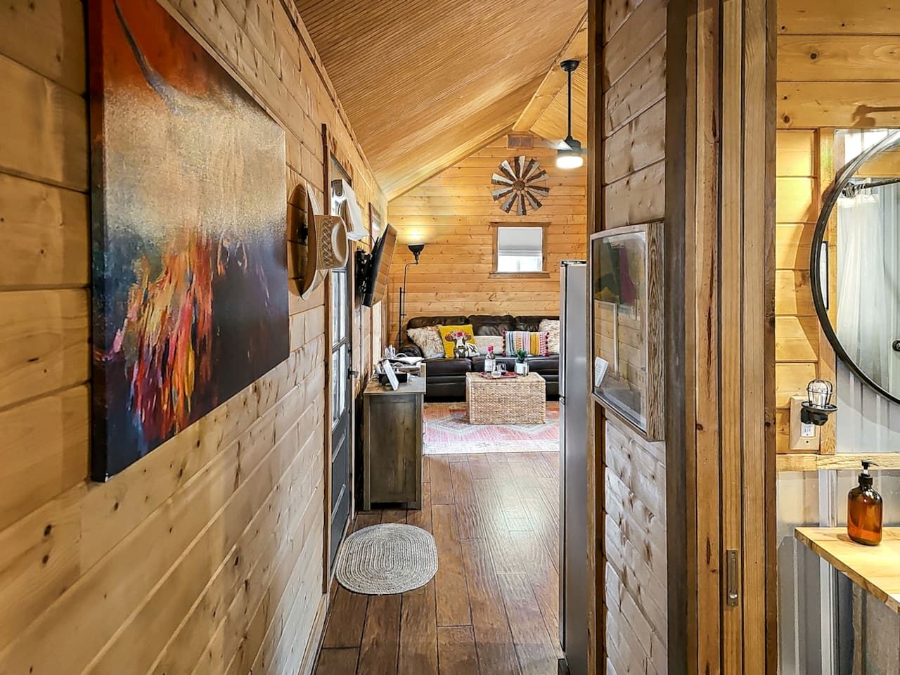 Rustic-Chic Hill Country Retreat with Stargazing Deck & Tank Pool near Fredericksburg, Texas