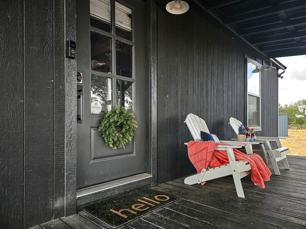 Rustic-Chic Hill Country Retreat with Stargazing Deck & Tank Pool near Fredericksburg, Texas
