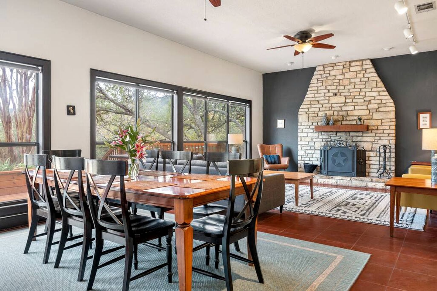 Spacious Hill Country Home Along the Banks of Smith Creek