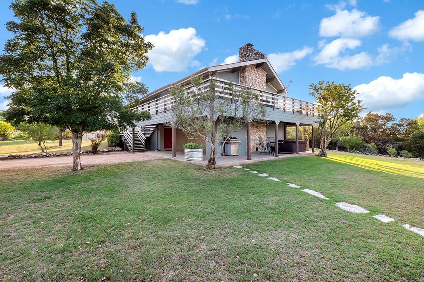Stunning Modern Cottage with Spa and Outdoor Living Space in Fredericksburg, Texas