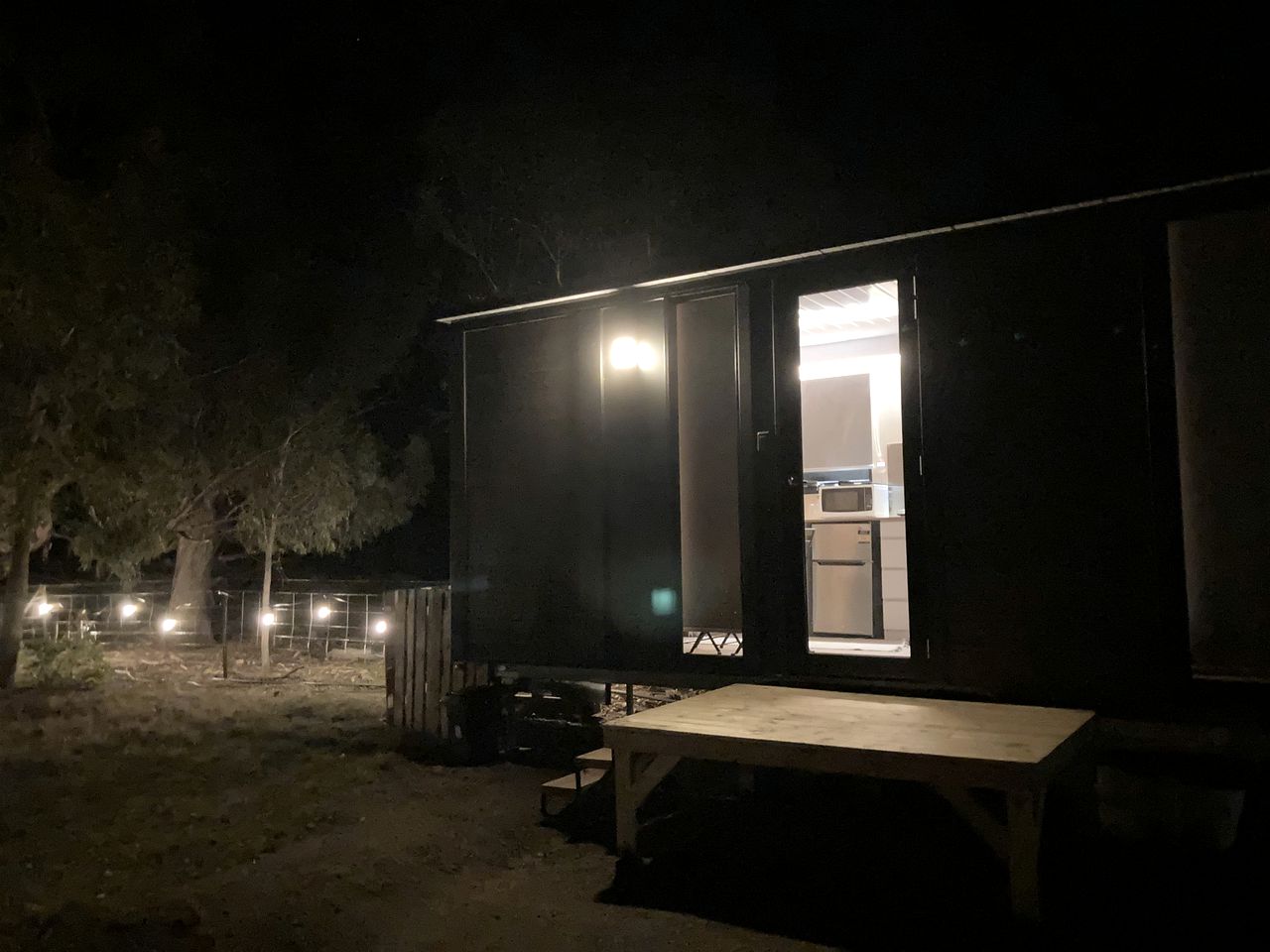 Hill View Glamping in a Victoria Tiny House