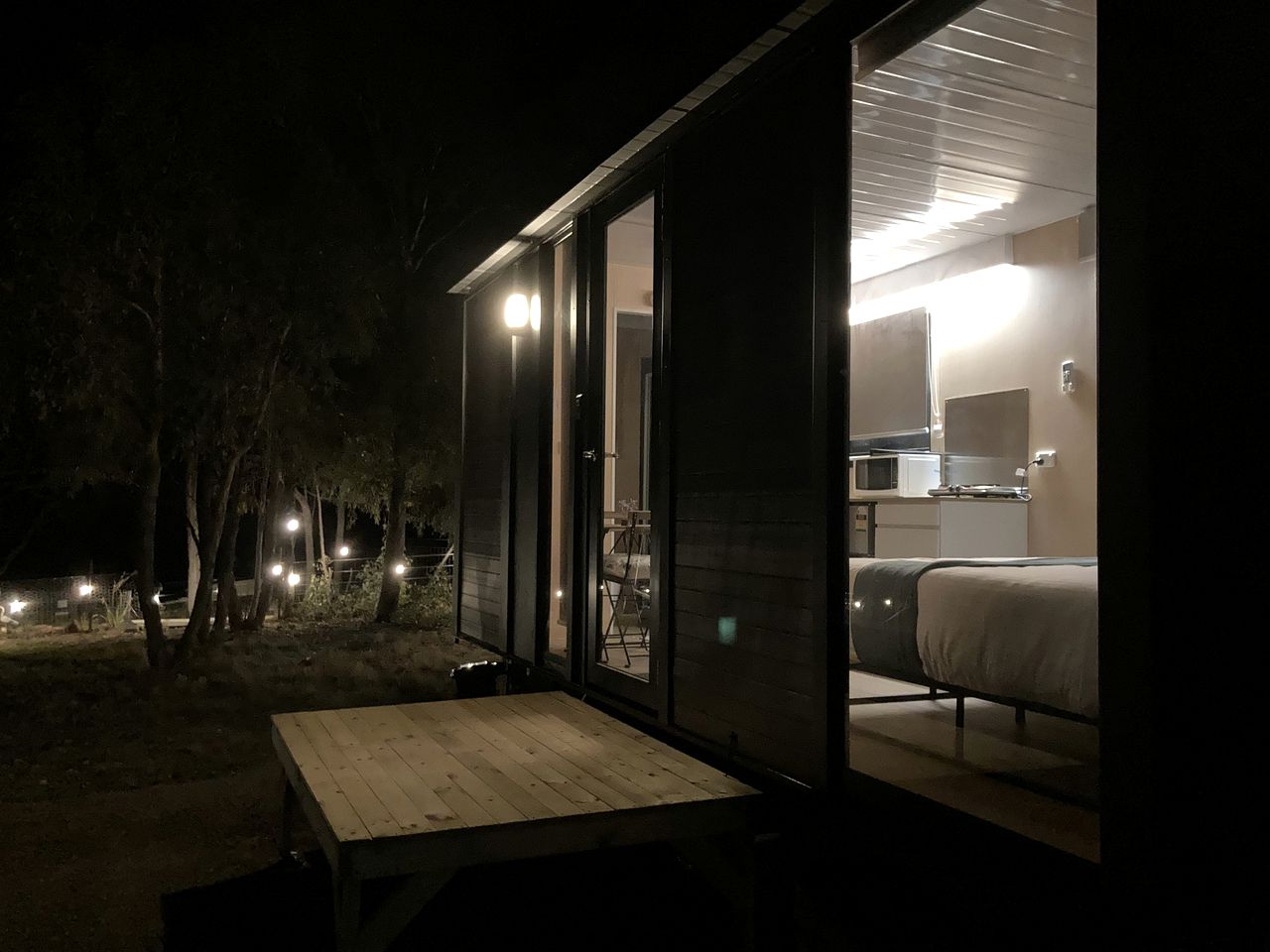 Hill View Glamping in a Victoria Tiny House