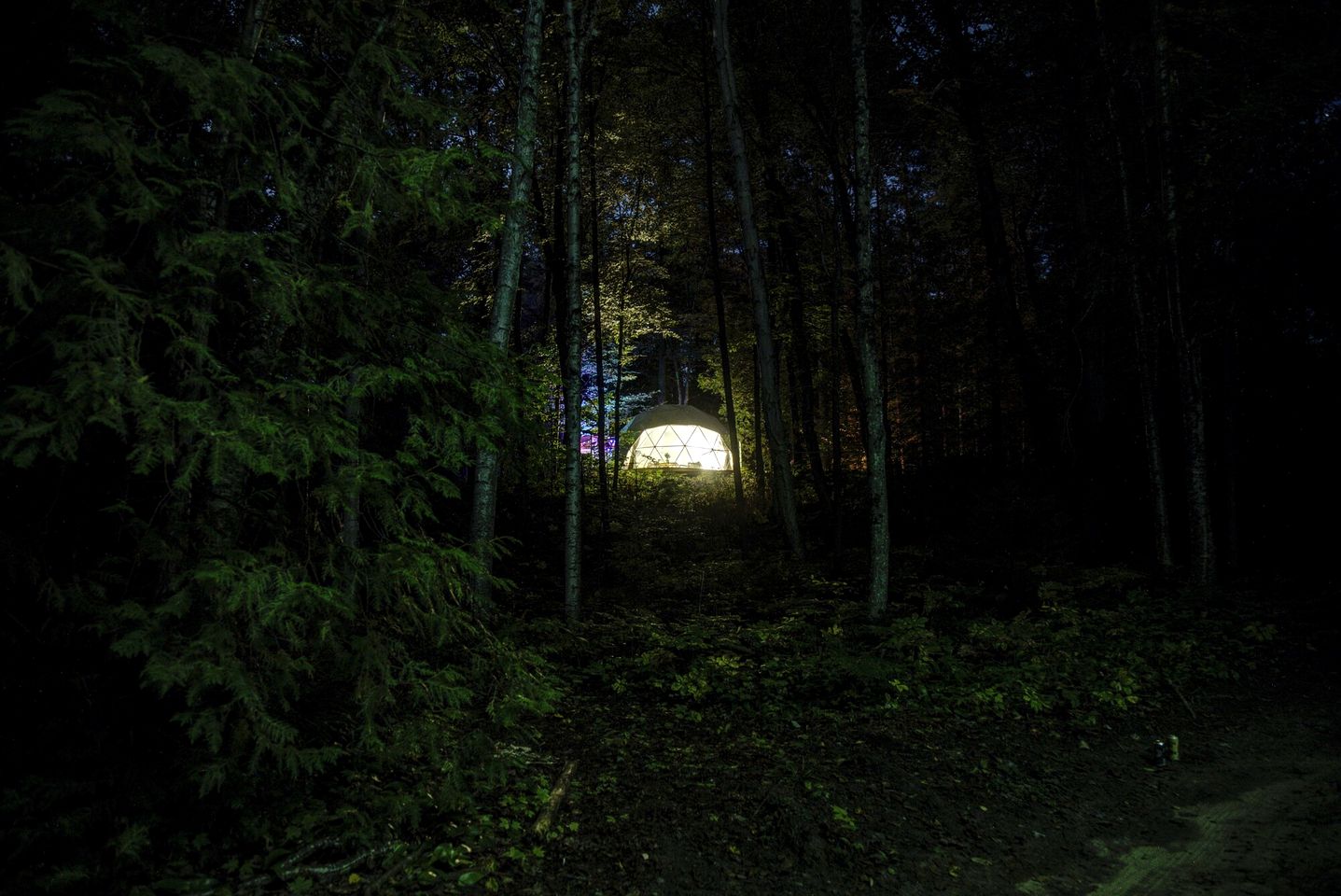 Fantastic Dome Nestled Amidst Trees and Barbecue Provided in Petawawa, Ontario