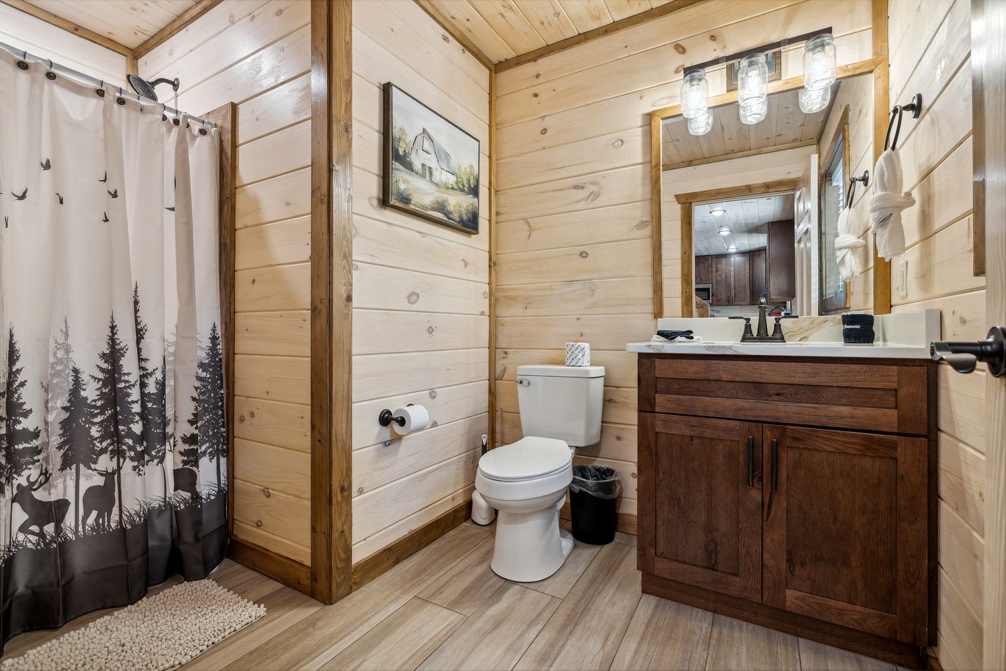Charming Cabin with Indoor Pool and Balcony in Sevierville, Tennessee