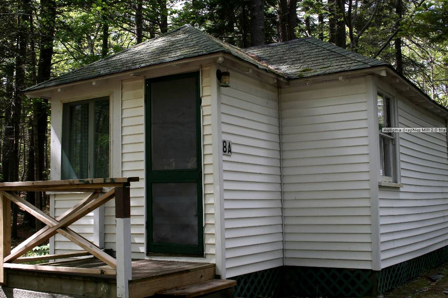 Camping Cabin at Family-Run Campsite in Bar Harbor, Maine