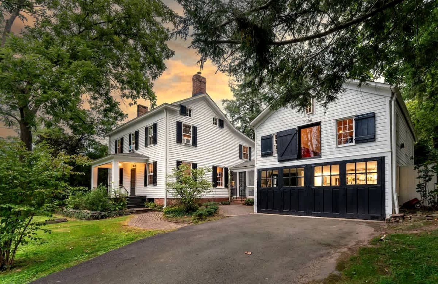Charming Historic Canalfront Home with Orchard & Antique Games near Princeton in Heathcote, New Jersey