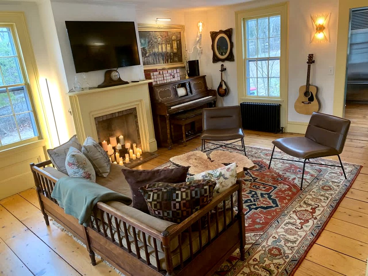 Charming Historic Canalfront Home with Orchard & Antique Games near Princeton in Heathcote, New Jersey