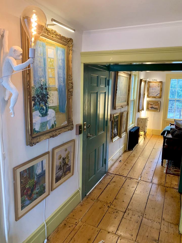 Charming Historic Canalfront Home with Orchard & Antique Games near Princeton in Heathcote, New Jersey