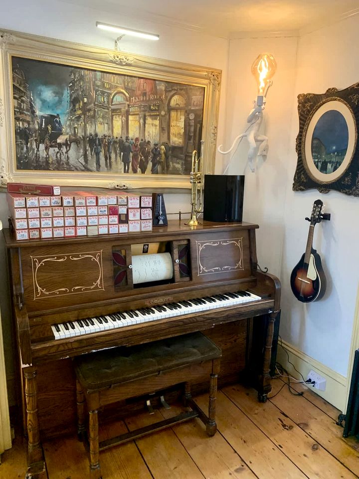 Charming Historic Canalfront Home with Orchard & Antique Games near Princeton in Heathcote, New Jersey