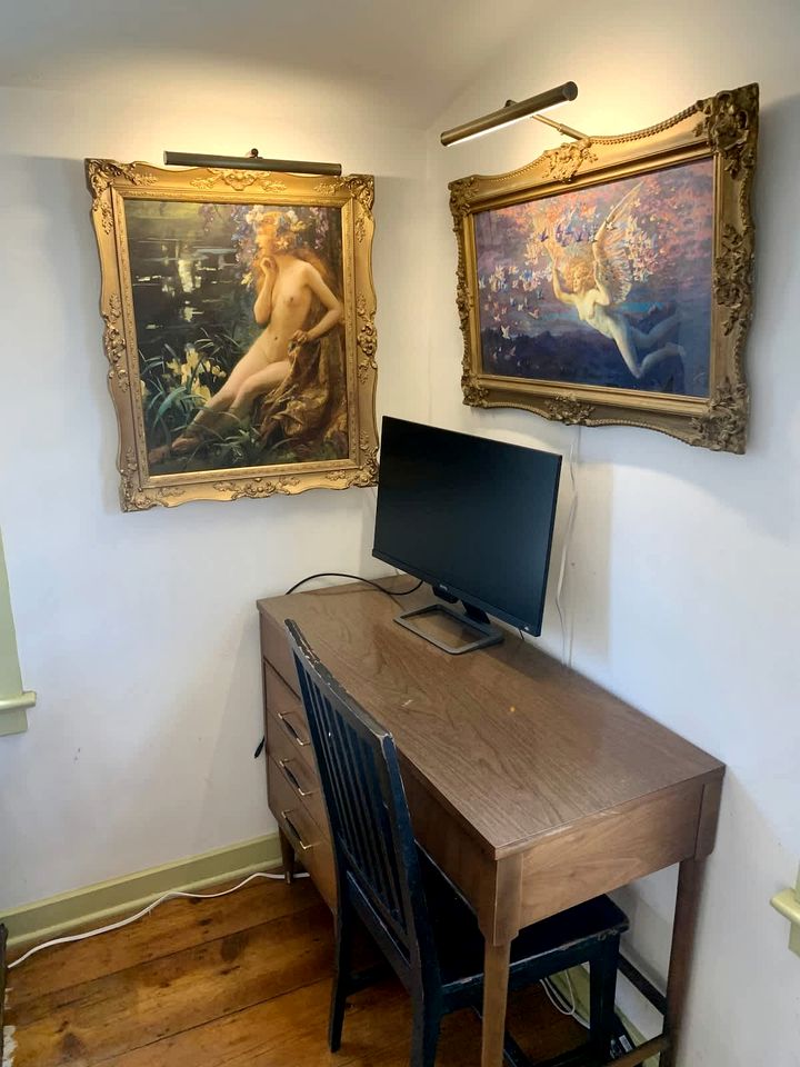 Charming Historic Canalfront Home with Orchard & Antique Games near Princeton in Heathcote, New Jersey