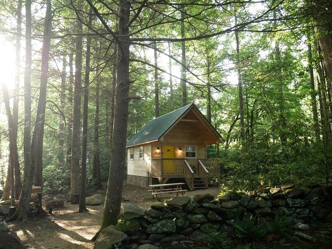 Charming Cabin in the Woods for a Cozy Outdoor Experience Surrounded by Nature in Cosby, Tennessee