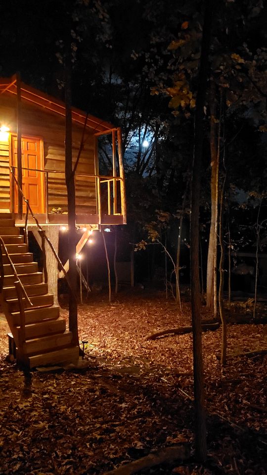 Cozy Treehouse Tent with Forest Trails near Waterfalls in Cumberland Plateau, TN