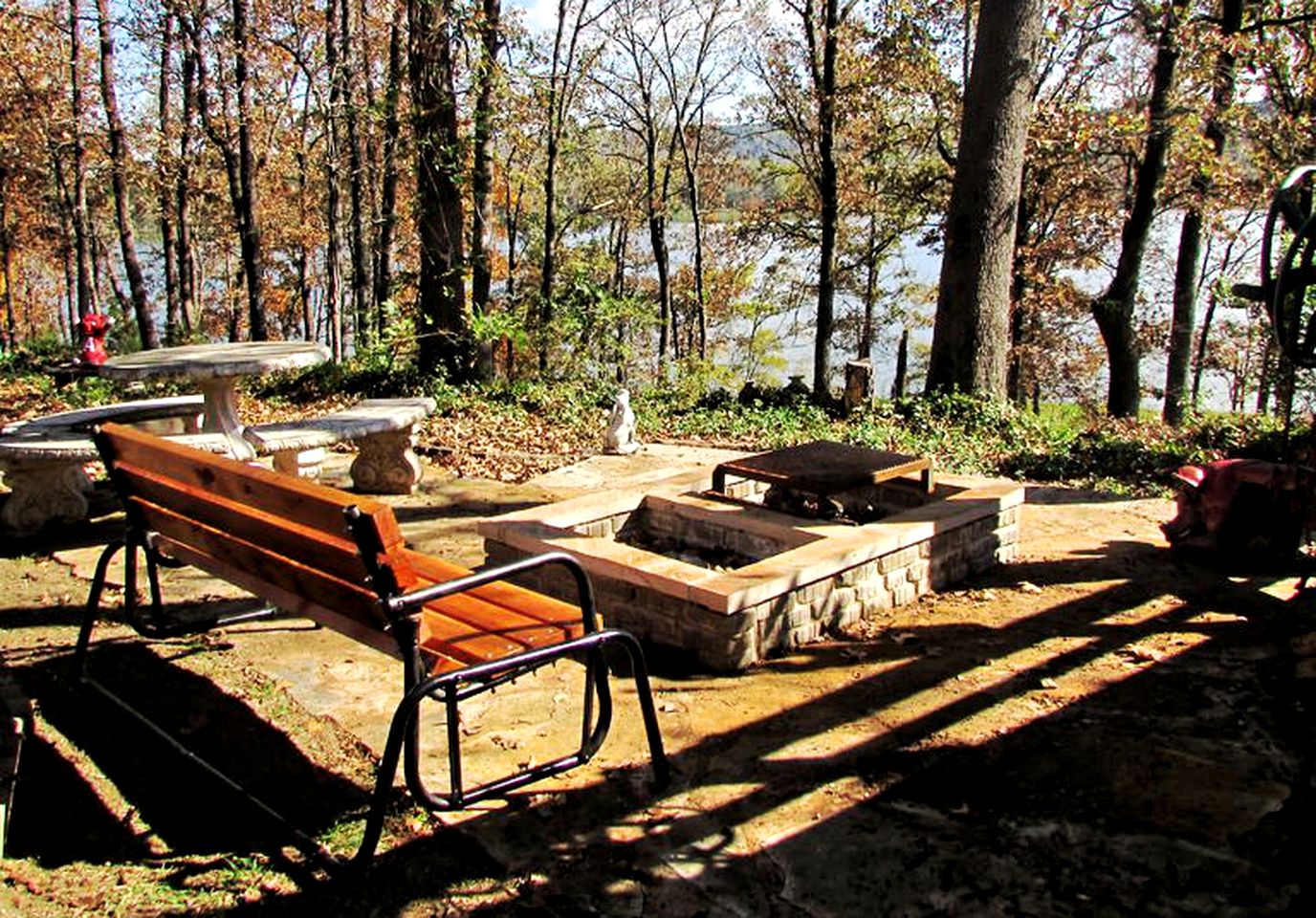 Rustic Cabin Rental in the Woods with Private Dock on Lake Dardanelle, Arkansas