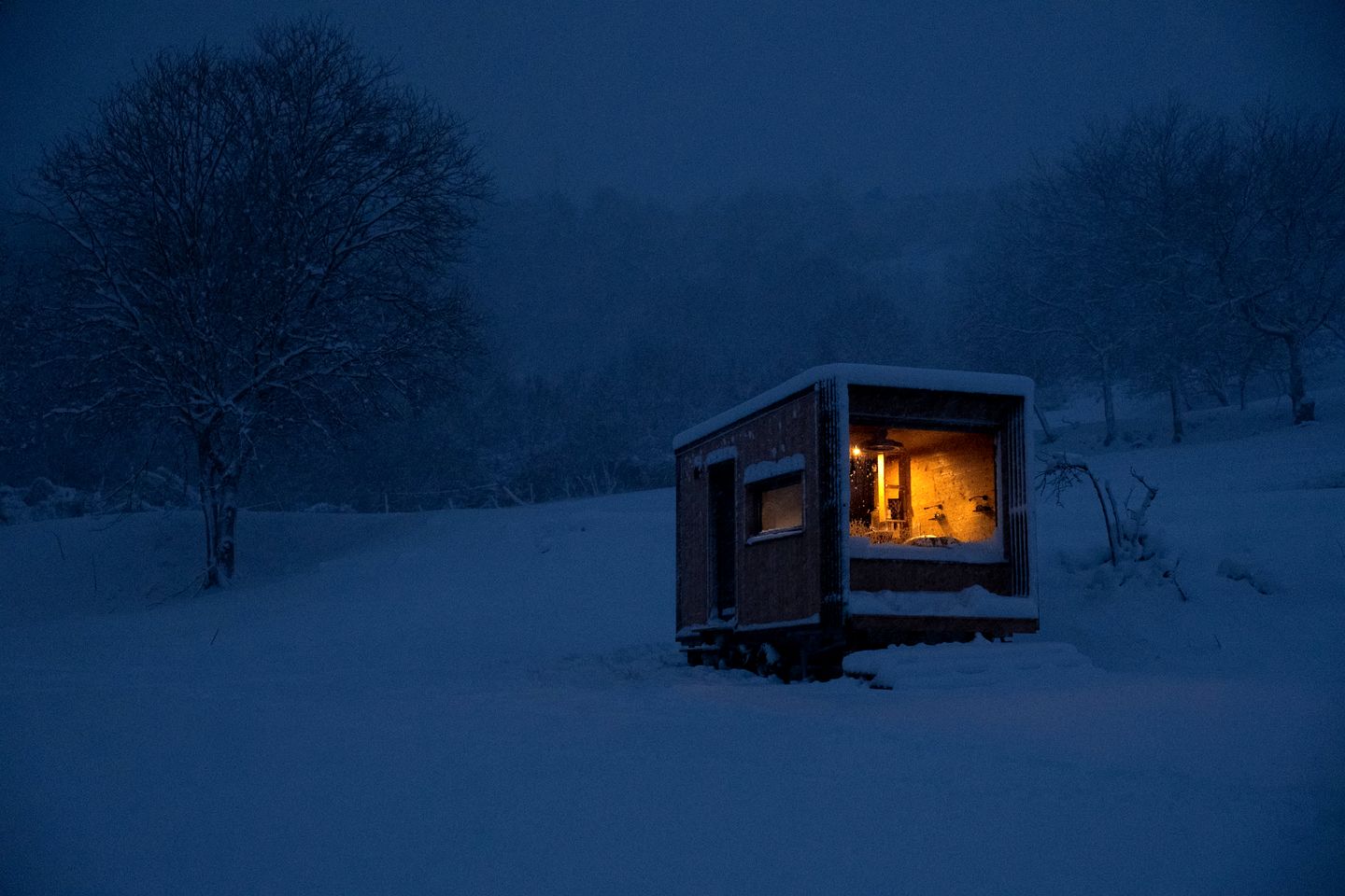 Stunning Eco-Lodge with Panoramic Pyrenees Views Near Escouloubre, France