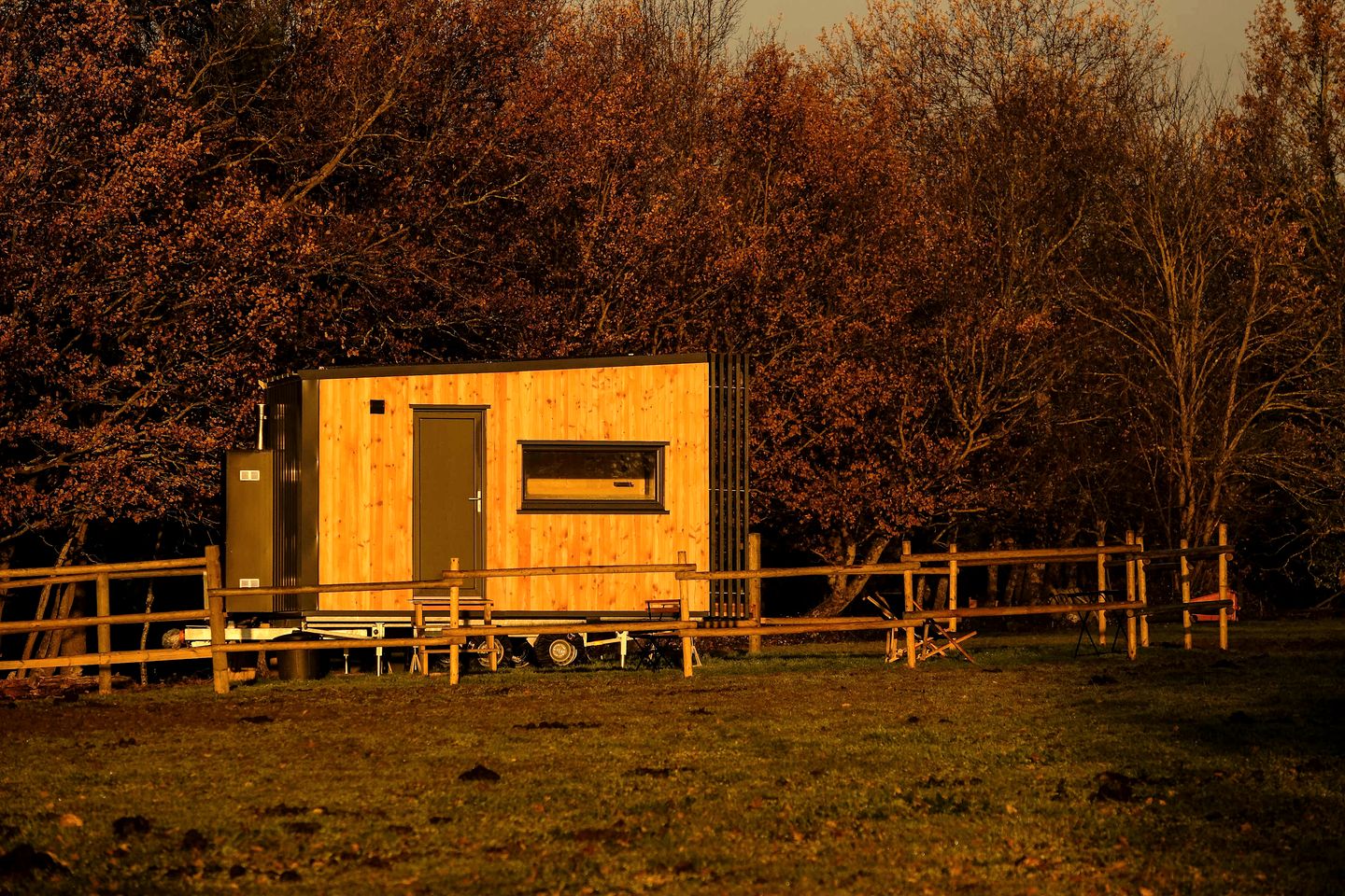 Tranquil Countryside Tiny Home with Eco-Friendly Comfort Near Puybegon, France