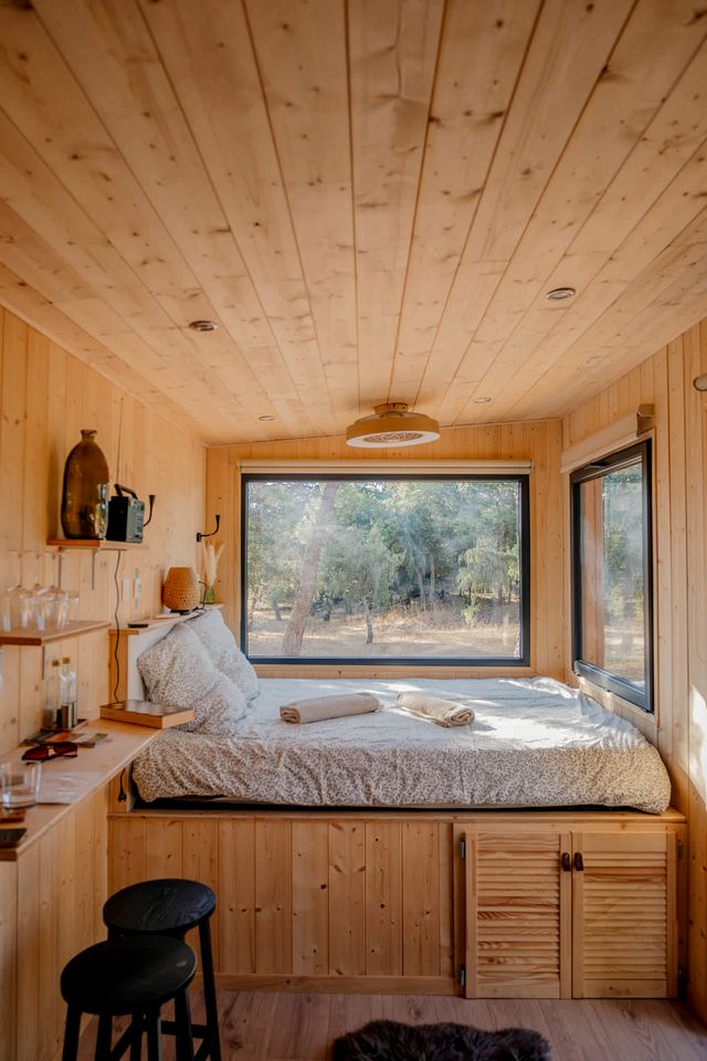 Secluded Sustainable Tiny House Amid Wooded Hills, Near Le Luc in Var, France
