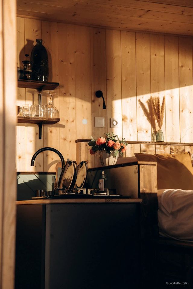 Idyllic Off-Grid Pondside Eco-Retreat with Swimming Pond, Close to Villeneuve-la-Guyard, France