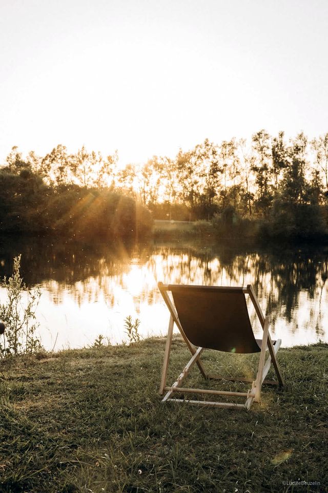 Idyllic Off-Grid Pondside Eco-Retreat with Swimming Pond, Close to Villeneuve-la-Guyard, France