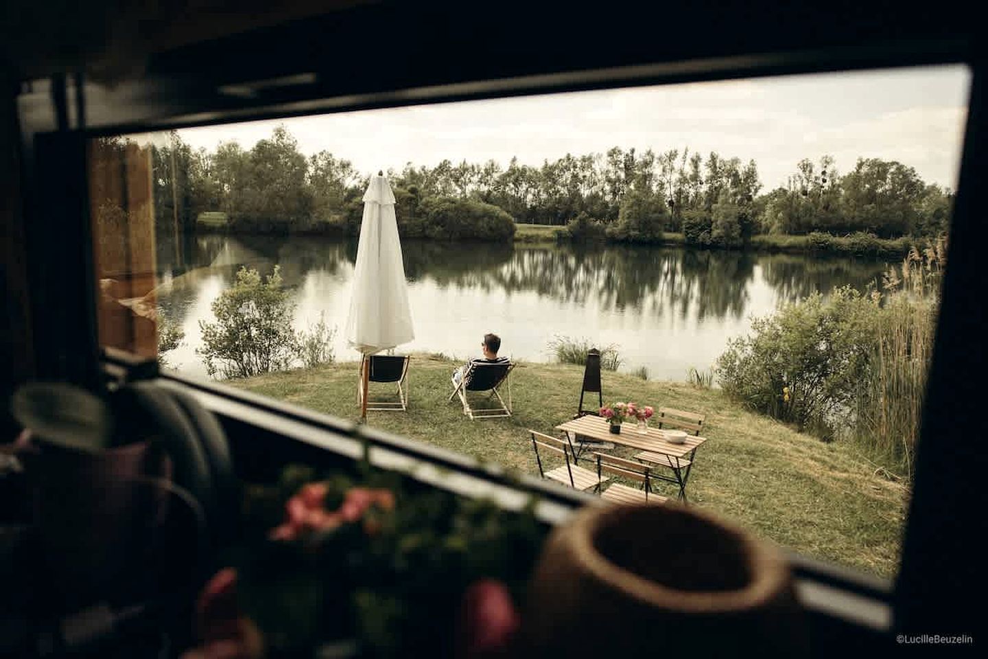 Idyllic Off-Grid Pondside Eco-Retreat with Swimming Pond, Close to Villeneuve-la-Guyard, France