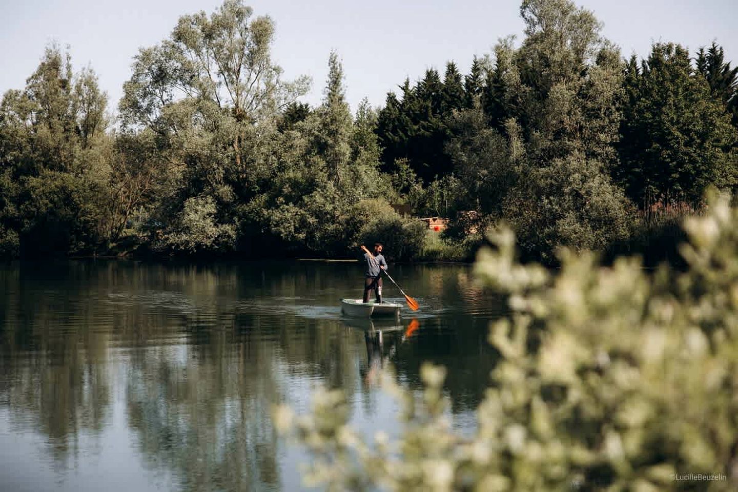Idyllic Off-Grid Pondside Eco-Retreat with Swimming Pond, Close to Villeneuve-la-Guyard, France
