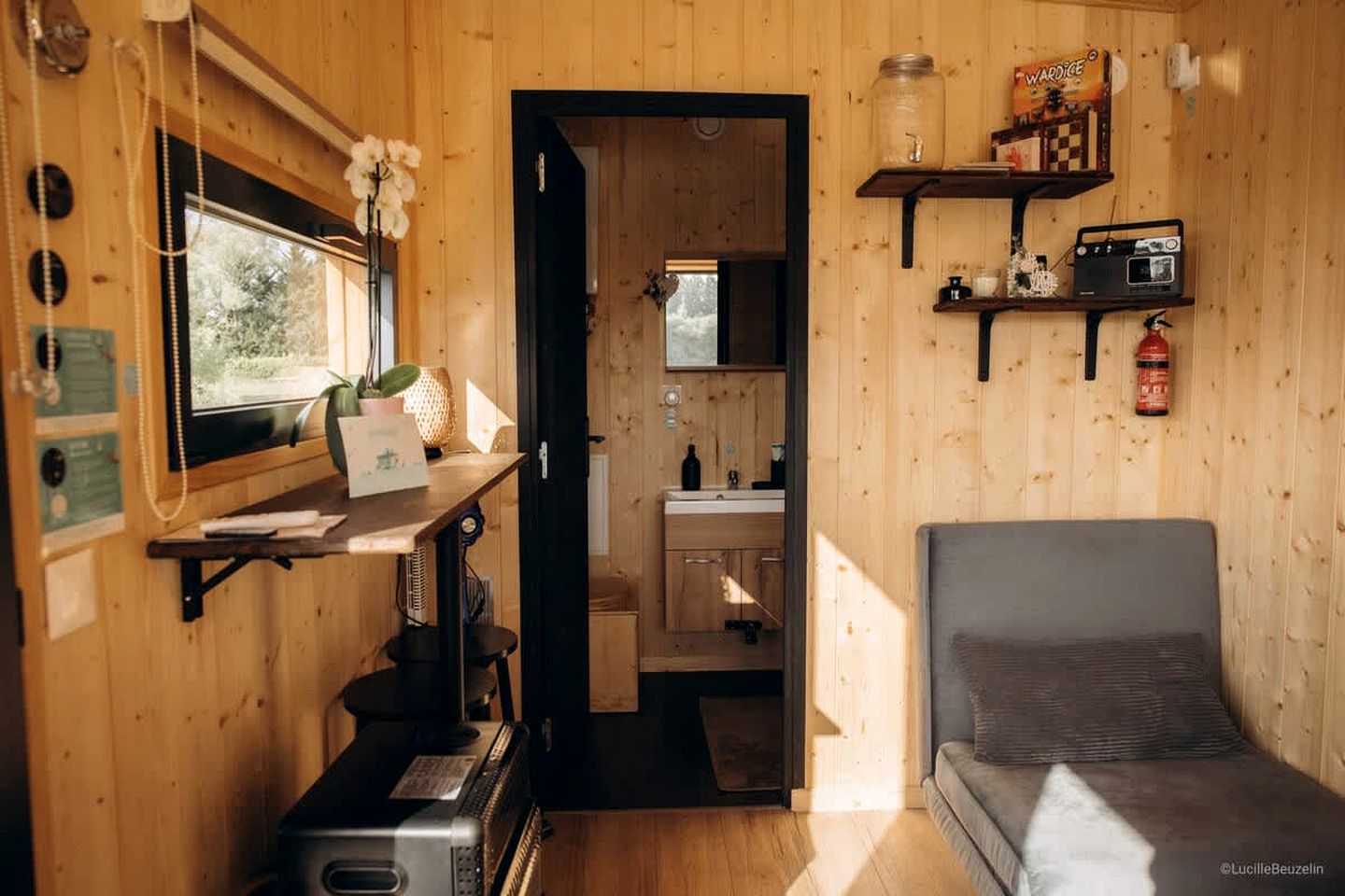 Idyllic Off-Grid Pondside Eco-Retreat with Swimming Pond, Close to Villeneuve-la-Guyard, France