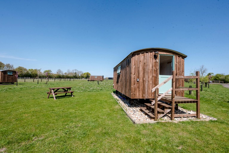 Suffolk Farm Holiday in a Shepherd Hut