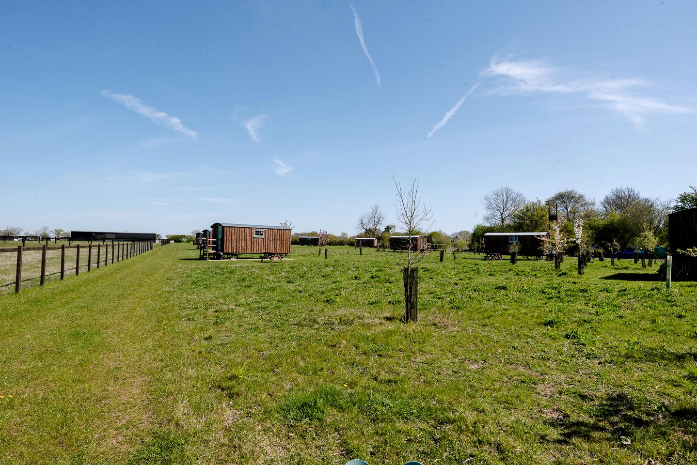 Farm Glamping Holiday in a Shepherd's Hut, Ideal to Explore Framlingham