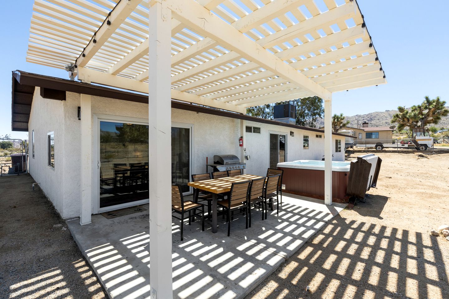 Comfortable Accommodation with Private Hot Tub for a Getaway in Joshua Tree, CA