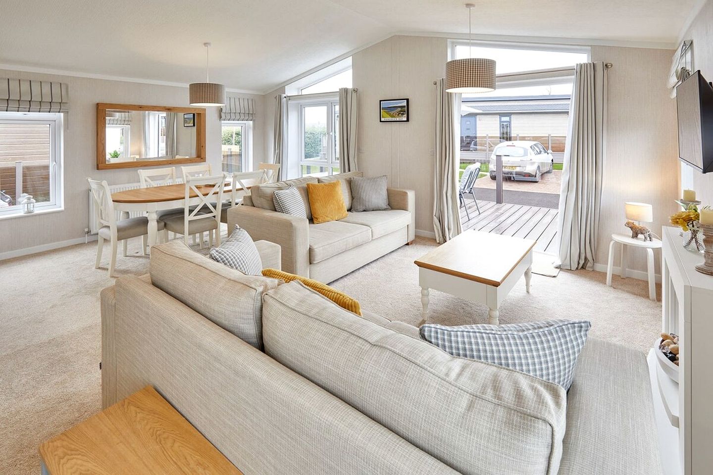 Cozy Spacious Lodge in Runswick for an Unforgettable Family Adventure on the Yorkshire Coast in England