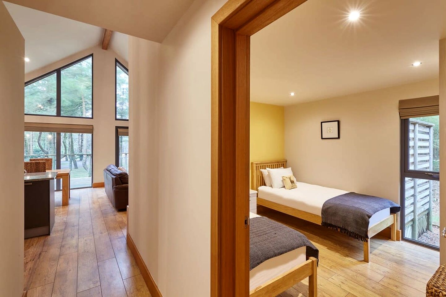 Luxury Woodland Lodge with Private Terrace near Whitby, North Yorkshire