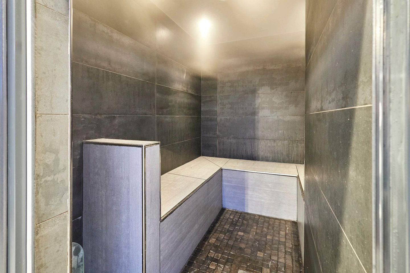 Stylish Spa Lodge with Sauna, Steam Room and Sunken Hot Tub on a Spacious Deck for a Relaxing Countryside Escape near Hexham, England