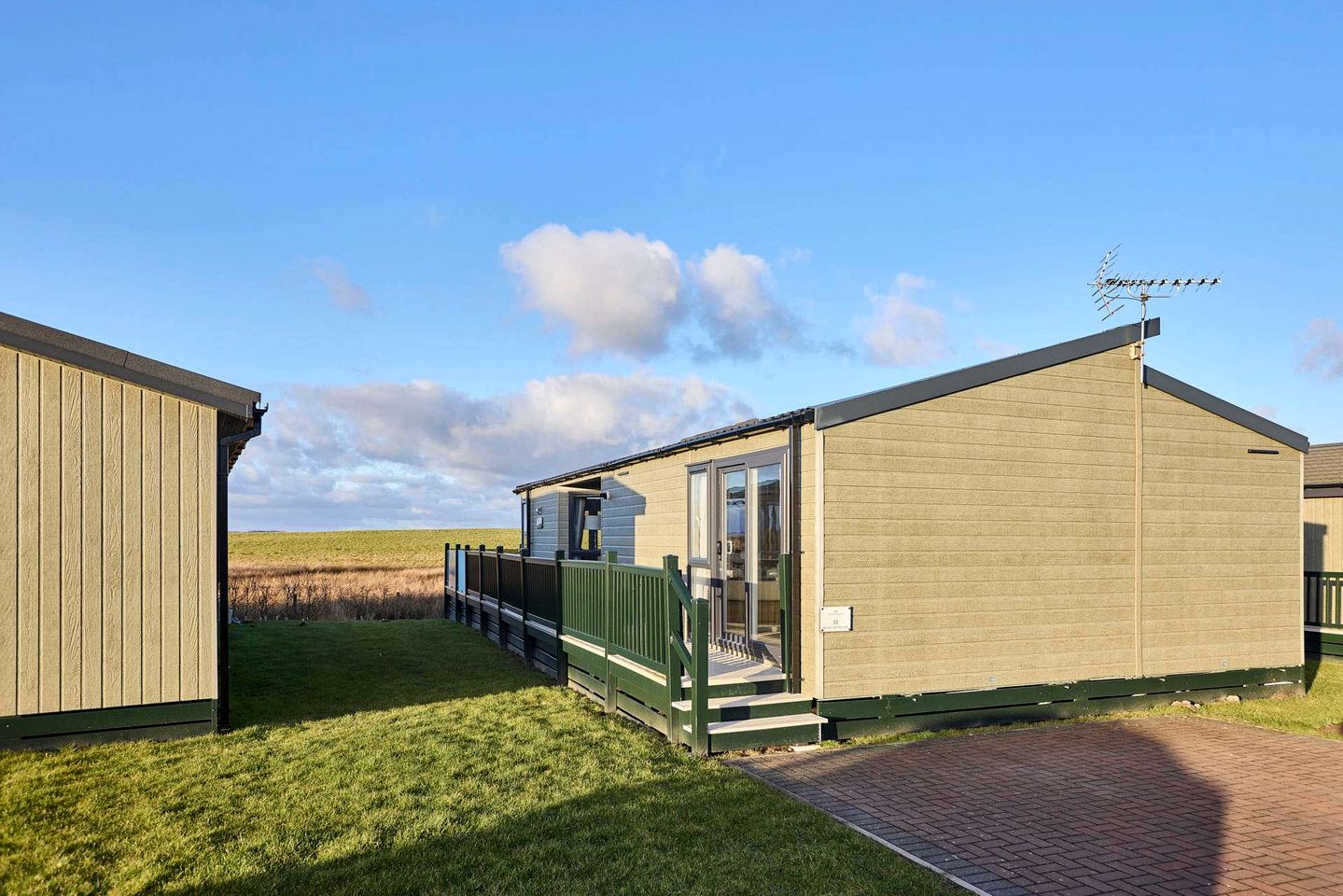 Stunning Spacious Lodge Nestled in the Countryside of Northumberland with Incredible Views and Sunken Hot Tub near Hexham, England
