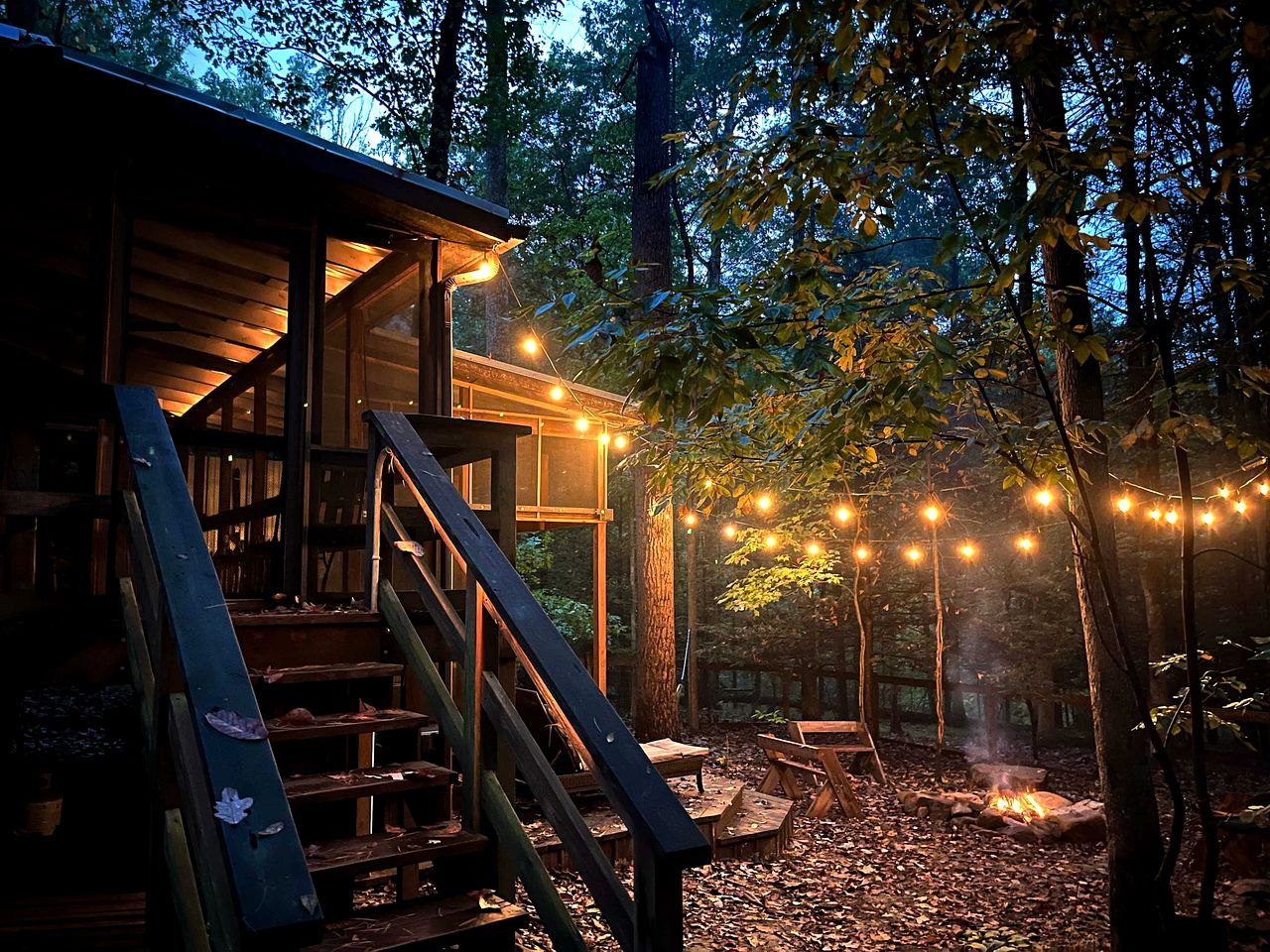 Rustic-Modern Creekside Cabin with Hot Tub, Kayaks & Trails Near Berkeley Springs, WV