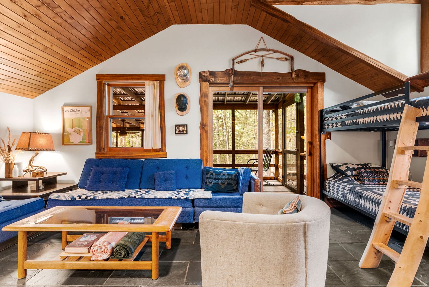 Rustic-Modern Creekside Cabin with Hot Tub, Kayaks & Trails Near Berkeley Springs, WV