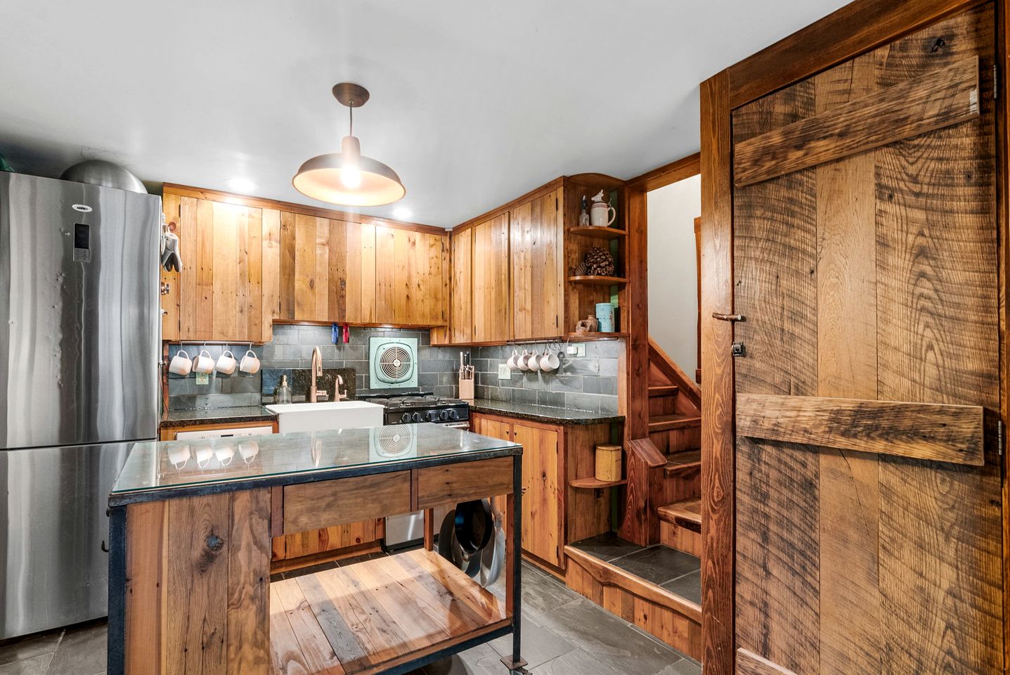 Rustic-Modern Creekside Cabin with Hot Tub, Kayaks & Trails Near Berkeley Springs, WV