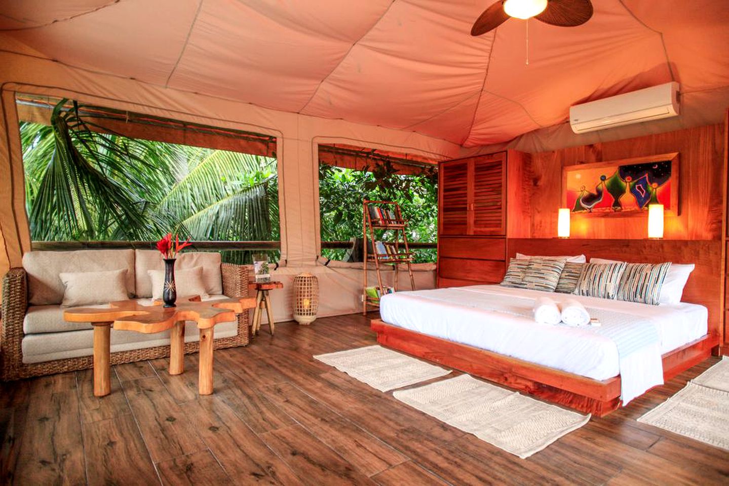 Luxury Tent with a Private Jacuzzi and Beachfront Views in Santa Teresa, Costa Rica