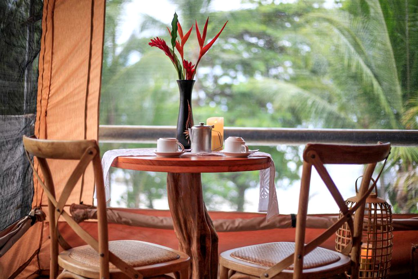 Luxury Tent with a Private Jacuzzi and Beachfront Views in Santa Teresa, Costa Rica