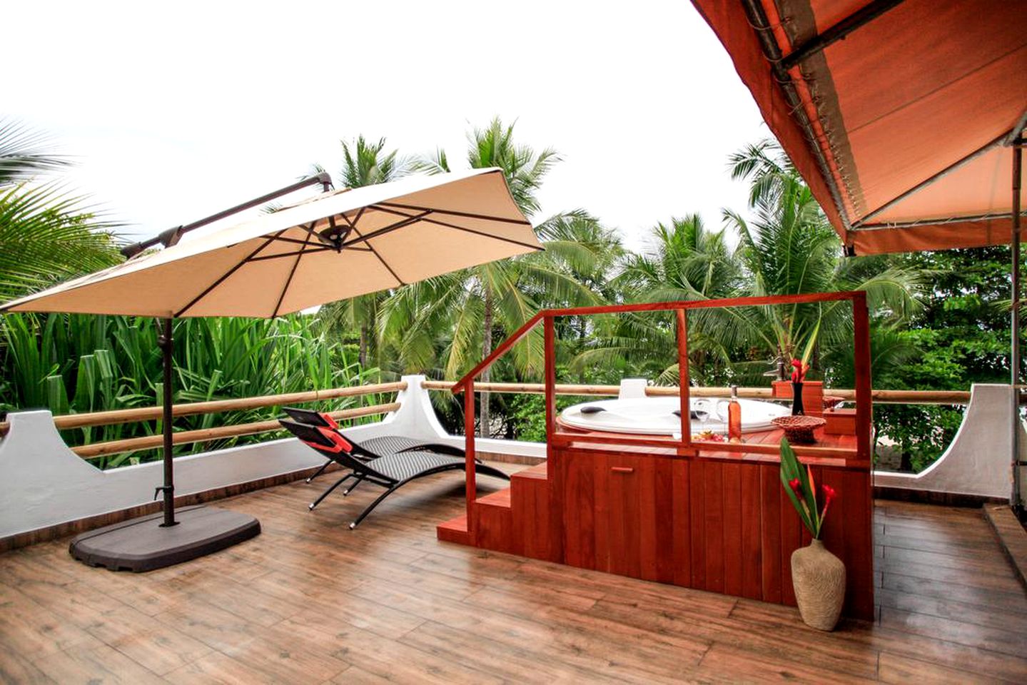 Luxury Tent with a Private Jacuzzi and Beachfront Views in Santa Teresa, Costa Rica